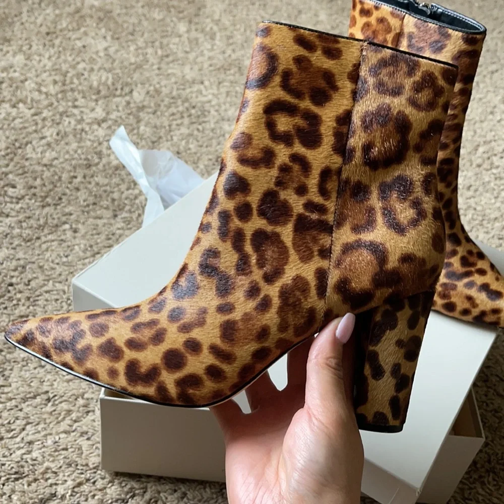 Marc Fisher LTF Ulanily Calf Hair Boot 8.5 - Picture 8 of 8